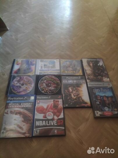 Игровые диски на ps, ps2