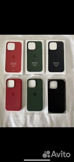 Чехол на iPhone 13 pro кожаный