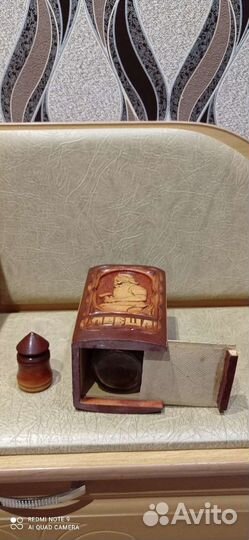 Бутыль в резном корпусе