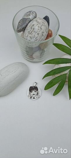 Кулон с гравировкой