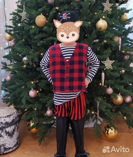 Новогодний маскарадный костюм на мальчика