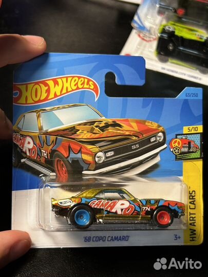 Hot wheels Copo Camaro 68