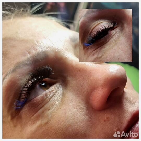 Наращивание ресниц на дому