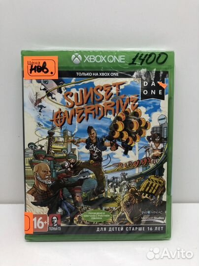 Диск Sunset Overdrive Новый для Xbox One