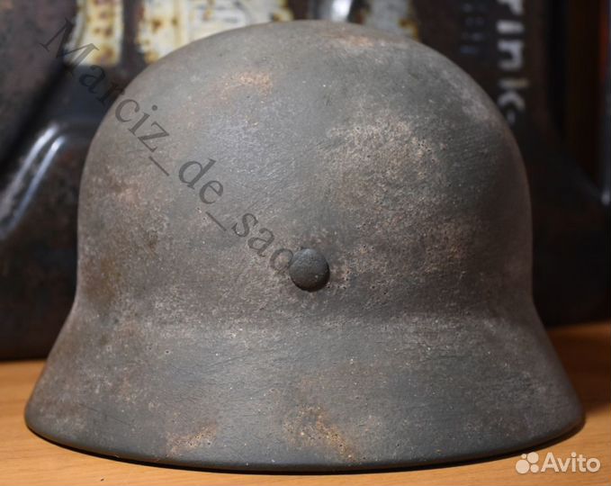 Каска немецкая Q62/DN125. Инженер,офицер