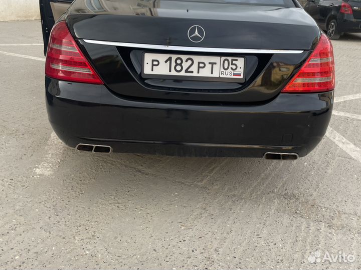 Бампер задний 221 рест