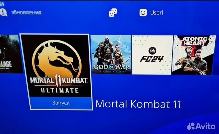 Sony PS4 Прошитая с 9000 играми