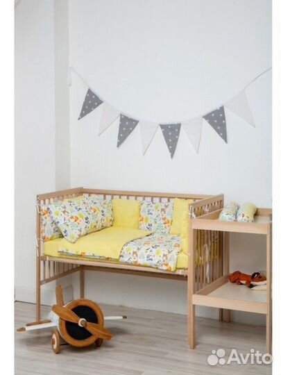 Новый комплект подушек бортиков 3 в 1