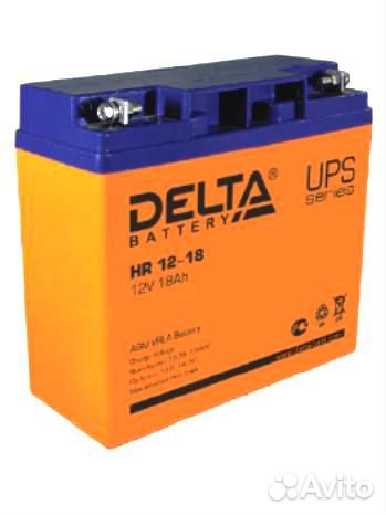 Аккумулятор для бензогенератора 12V 18 Ah новый