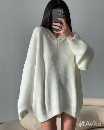 Свитер женский оверсайз
