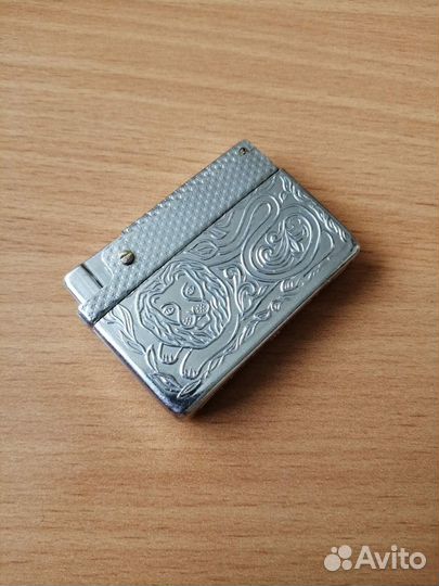 Винтажная бензиновая зажигалка СССР 70х