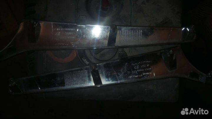 Накладка решетки радиатора хендай солярис