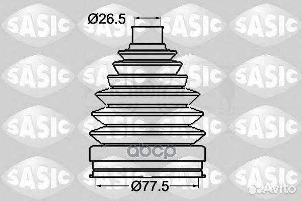 Пыльник шруса (установ. комплект) renault Clio