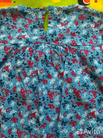 Рубашка для девочки 2-4 года