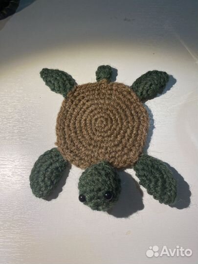 Вязанная подставка для стакана