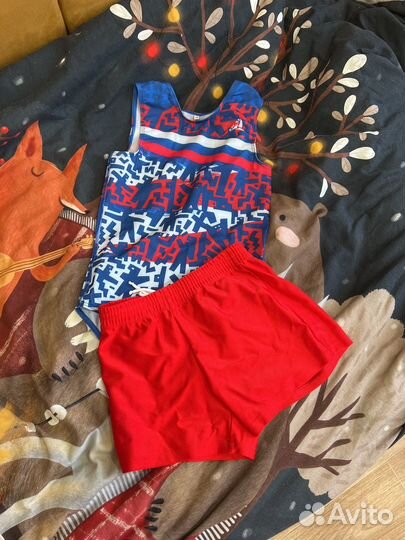 Купальник гимнастический 134-140