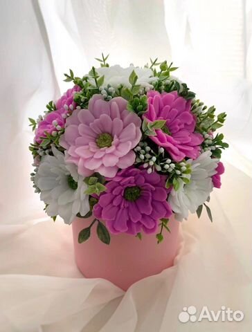 Букет из мыла ручной работы