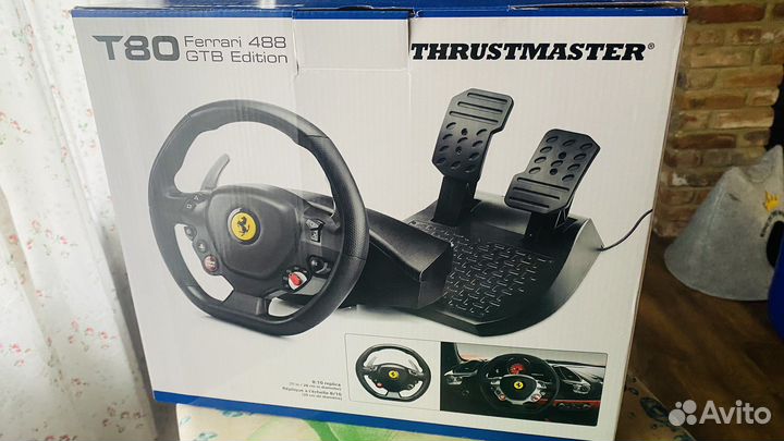 Thrustmaster T80 Ferrari 488 GTB Edition