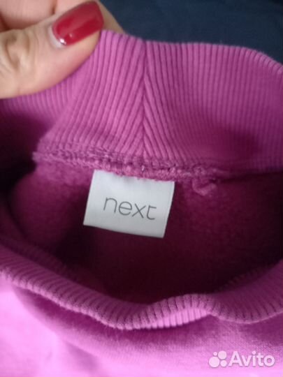Свитшот next для девочки 7 лет