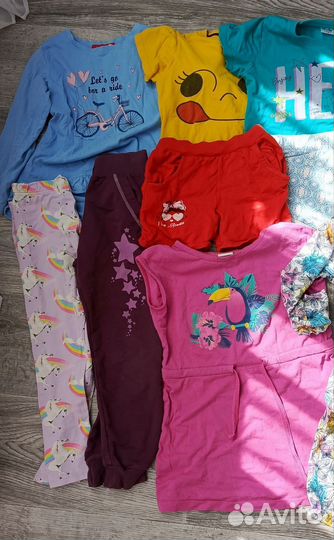 Пакет вещей на девочку 122