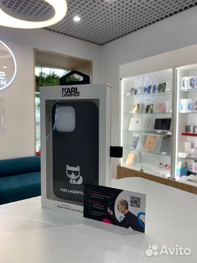 Чехол на iPhone 14 Pro Karl Lagerfeld Choupette