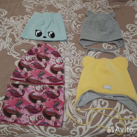 Шапки на девочку