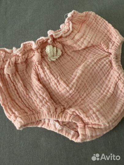 Муслиновое платье на девочку 80-86