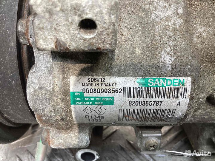Компрессор системы кондиционирования Renault Modus