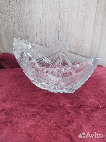 Ваза хрустальная СССР