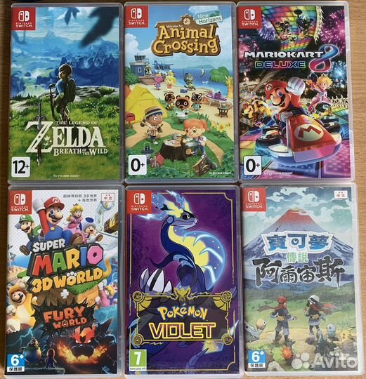 Игры для Nintendo switch