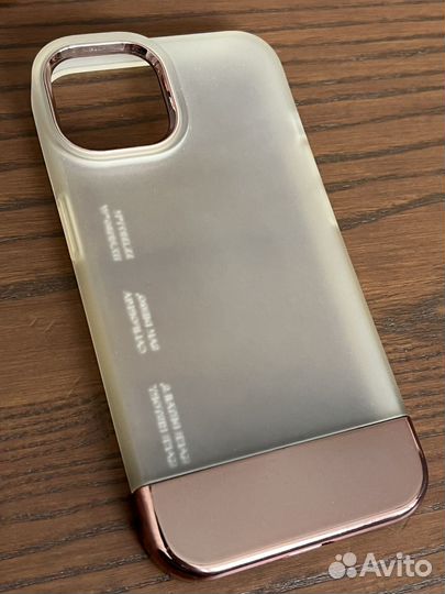 Чехол Elago Glide gold pink для iPhone 13