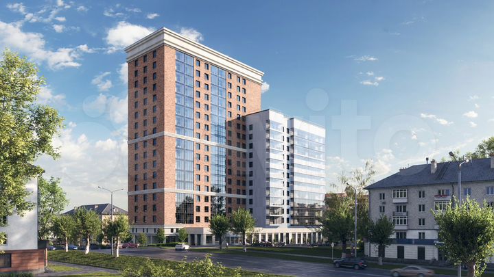 2-к. квартира, 67,6 м², 6/18 эт.