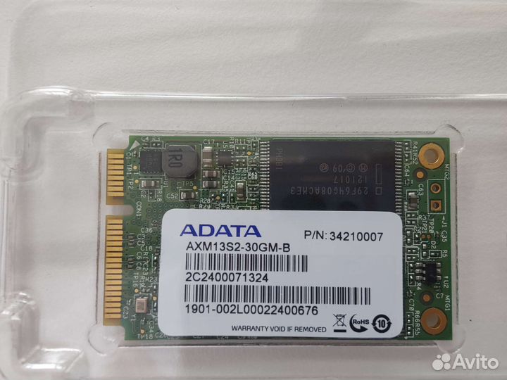 Ssd msata 30гб