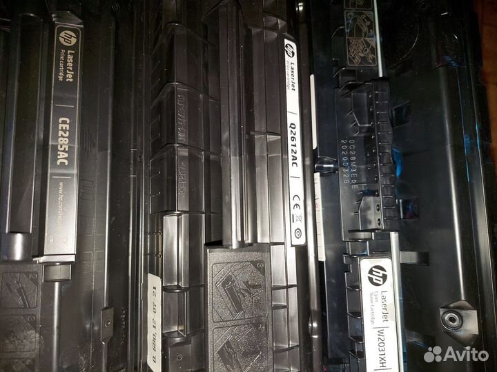 Картриджи оригинальные б/у HP Xerox Brother