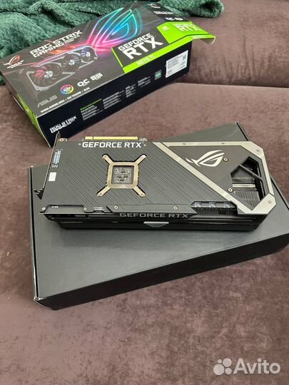 Видеокарта Rtx 3070 ti Asus rog strix