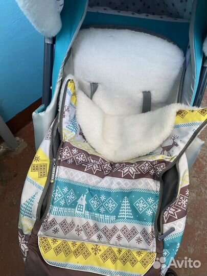 Детские санки коляска