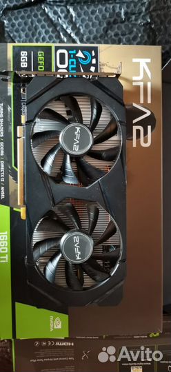 Видеокарта KFA2 gtx 1660 Ti