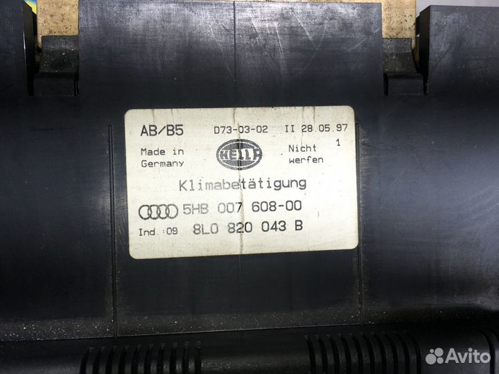 Климат-контроль Audi A4 B5
