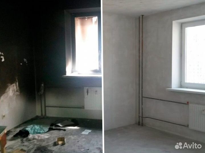 Уборка после пожара и трупов