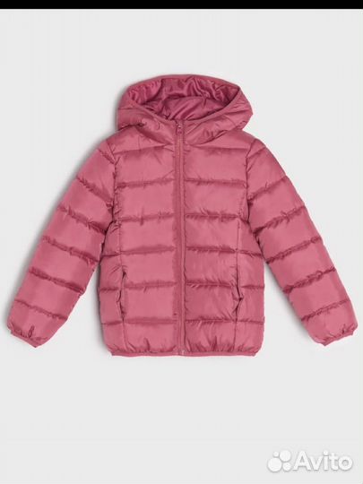 Куртка стёганная для девочки демисезонная