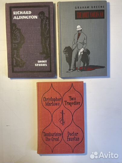 Книги на английском языке в твердом переплете