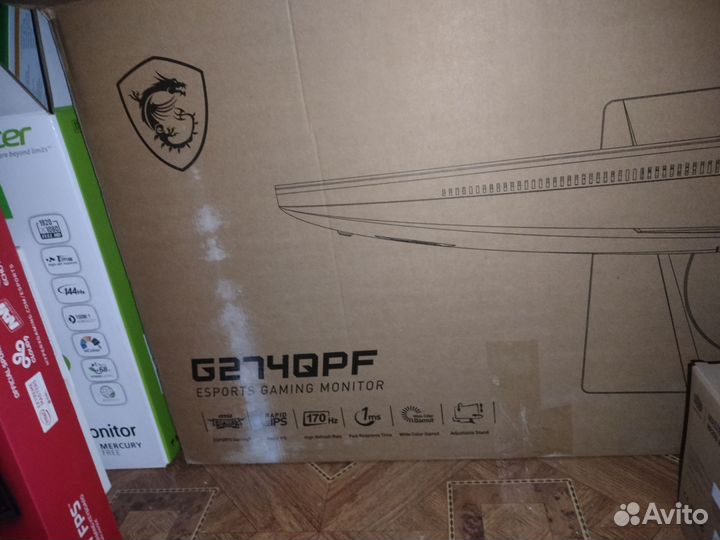 Монитор 27 2к msi g274qpf