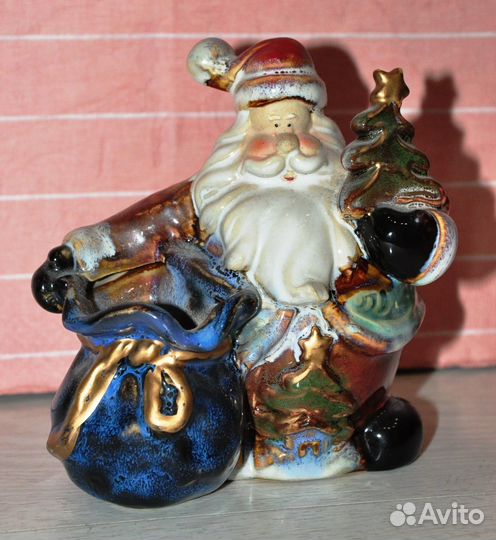 Подсвечник дед мороз