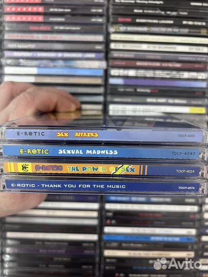 Музыкальные cd диски E-Rotic