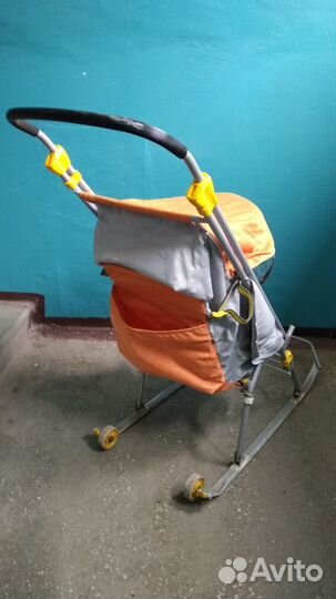 Санки-коляска