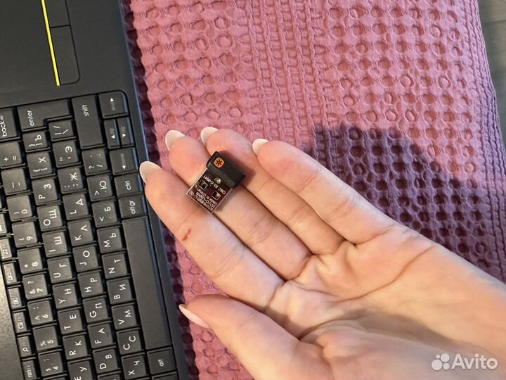 Клавиатура Logitech Wireless Touch K400 Plus Black