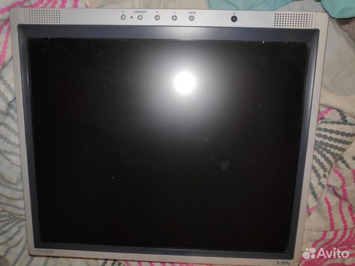 Монитор NEC LCD1704M без подставки рабочий