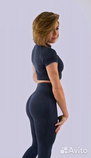 Новый Костюм спортивный фитнес для йоги 42 44 46