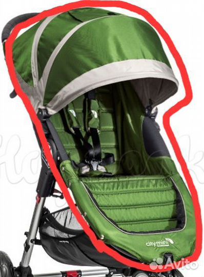 Новый текстиль Baby Jogger Citi Mini 3W * 2 цвета