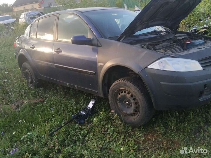Капот renault megane 2